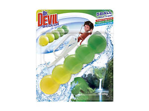 Подвесной блок для унитаза Dr. Devil WC BiColor Природная свежесть 8595025829733 35 г