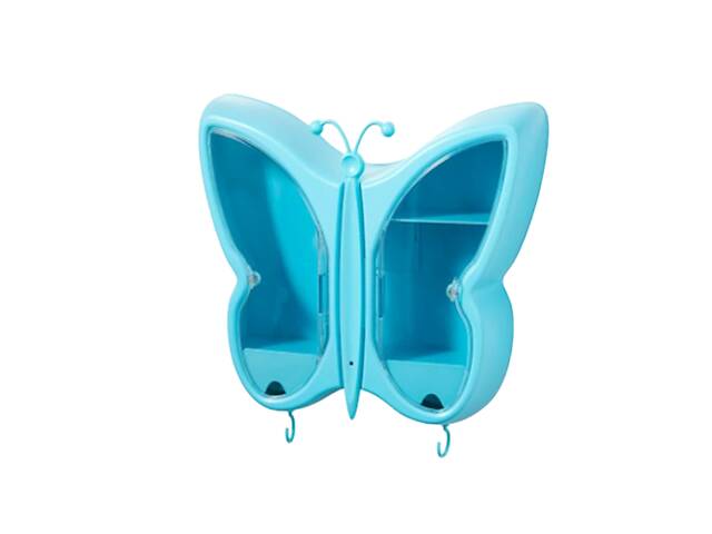 Підвісний органайзер у вигляді полиці для косметики 'Метелик' XPRO Синій (W-34_649) - Фото 1