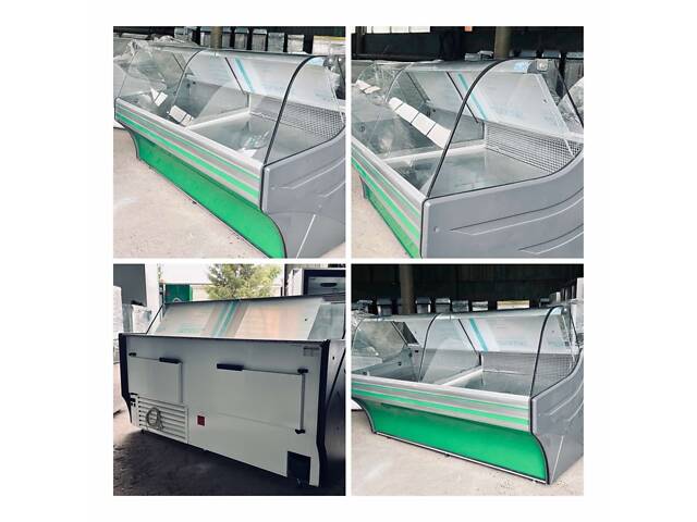 Подвійна холодильна вітрина 2м COLD - Фото 2