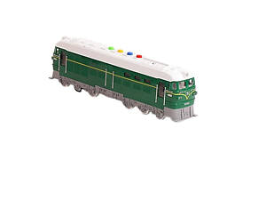 Поезд 'Львов-Симферополь' 94308 TK Group, на укр.языке, инерция, звуки, масштаб 1:16, открываются двери, в коробке (6946