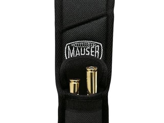 Погонний ремінь для перенесення зброї Mauser модель Extreme. Матеріал - неопрен. Колір - чорний. - Фото 3