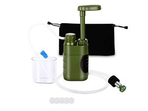 Походный фильтр для воды портативный туристический Purewell 3000L, с ресурсом 3000 литров.