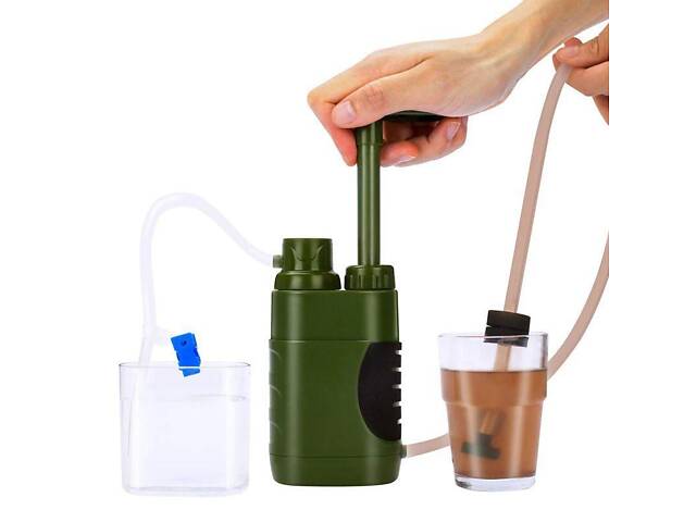 Похідний фільтр для води портативний туристичний Purewell 3000L, з ресурсом 3000 літрів - Фото 2