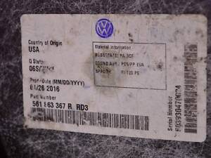 Покрытие пола VW Passat b8 USA (02) 561863367R