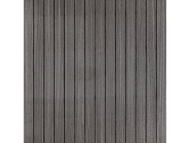 Покриття вінілове самоклеюче 3D рейки 600х600х2,8мм Металевий попіл SW-00002196 - Фото 1