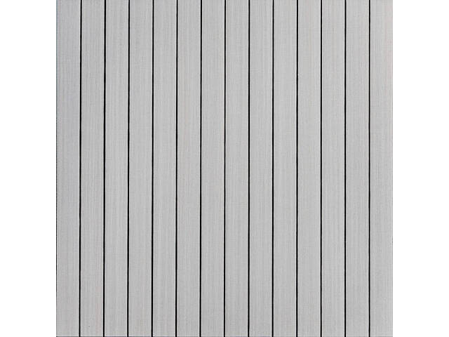 Покриття вінілове самоклеюче 3D рейки 600х600х2,8мм Скандинавський білий шпон SW-00002197 - Фото 1