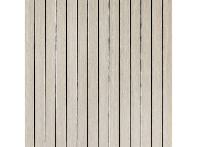 Покриття вінілове самоклеюче 3D рейки 600х600х2,8мм Дуб перлинний пісок SW-00002200 - Фото 1