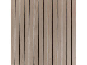 Покрытие виниловое самоклеящееся 3D рейки 600х600х2,8мм Тик ореховый SW-00002202