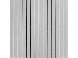 Покриття вінілове самоклеюче 3D рейки 600х600х2,8мм Скандинавський білий шпон SW-00002197