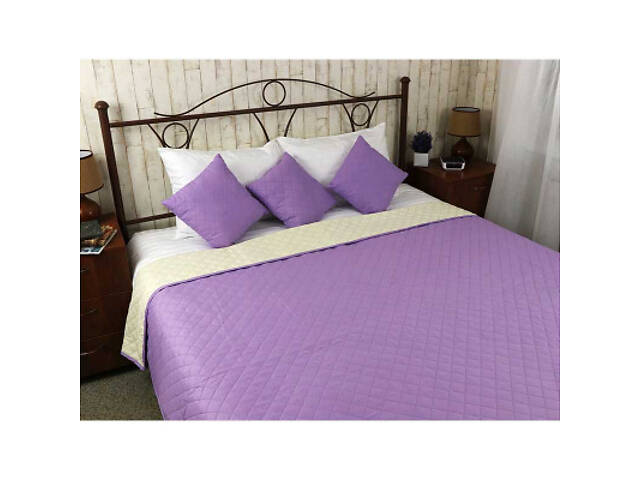 Покривало Руно Двостороннє Севілья лілово-молочне 220х240 см (330.52У_Севілья) - Фото 1