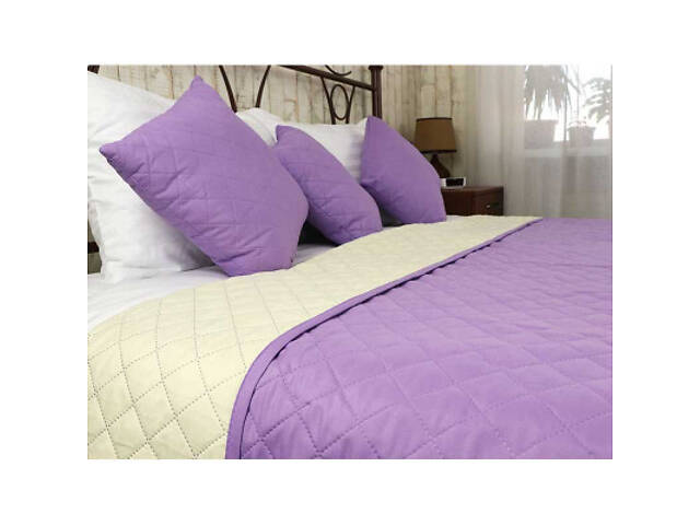 Покривало Руно Двостороннє Севілья лілово-молочне 220х240 см (330.52У_Севілья) - Фото 2