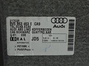 Підлога багажника Audi A3 8V 15-20 4d, 5d, awd жорсткий 8V5-863-463-E-CA9