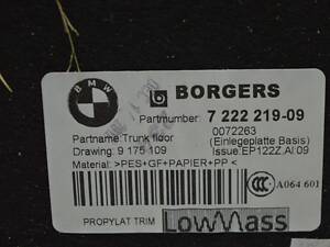 Пол багажника BMW X3 F25 11-17 51-47-7-222-219