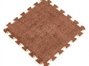 Напів-пазл плюшевий 30х30х1см Коричневий (D) SW-00002082 (SW-00002082)