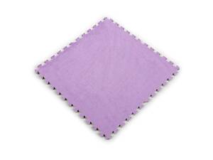 Пол-пазл плюшевый ФИОЛЕТОВЫЙ 60*60*1cm (D) SW-00002087