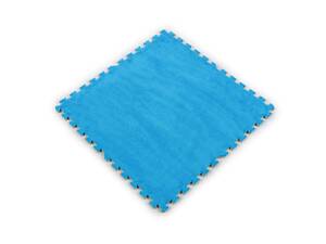 Пол-пазл плюшевый ГОЛУБОЙ 60*60*1cm (D) SW-00002091