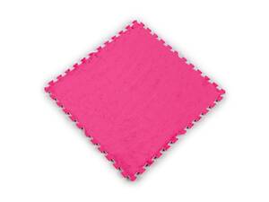 Пол-пазл плюшевый РОЗОВЫЙ 60*60*1cm (D) SW-00002093