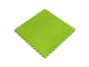 Пол-пазл плюшевый САЛАТОВЫЙ 60*60*1cm (D) SW-00002095