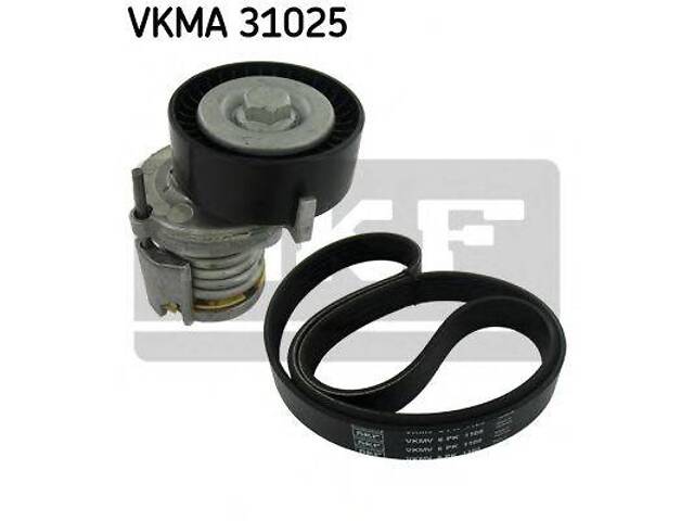 Поліклиновий ремінь SKF VKMA31025 на SKODA OCTAVIA Combi (1Z5)