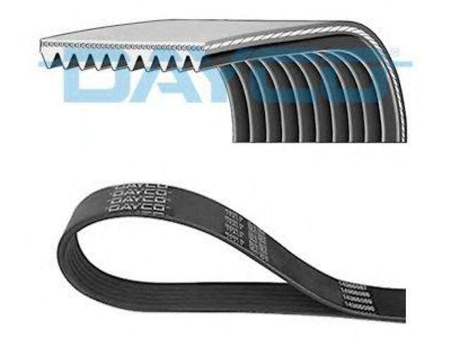Поліклиновий ремінь DAYCO 10PK1690HD на VOLVO FM 7 - Фото 1