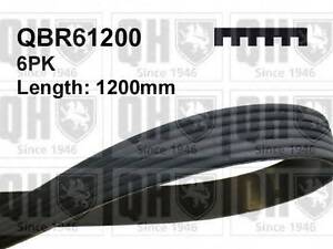 Поліклиновий ремінь QUINTON HAZELL QBR61200 на RENAULT MEGANE CC (EZ0/1_)