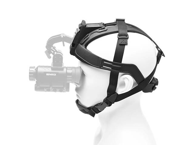 Полімерне NVG кріплення на голову для встановлення підйомного механізму або NVG адаптера Nectronix RO1 - Фото 4