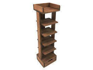 Полка для обуви 'Бувре 6' сепия