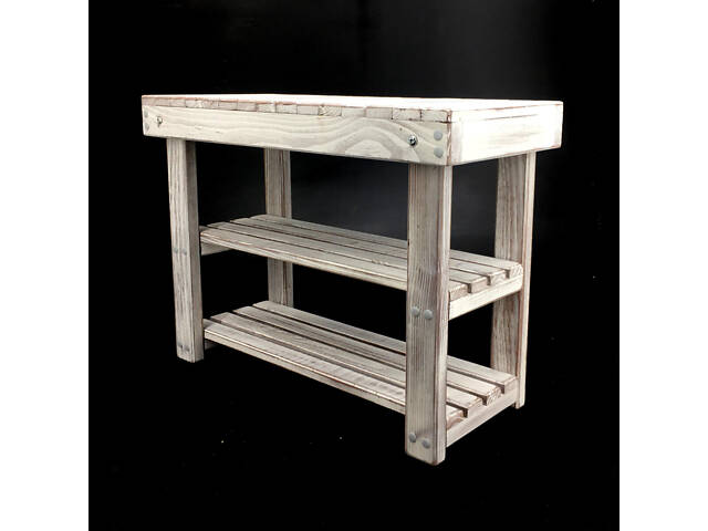 Полка для обуви 'Женева 80' шебби