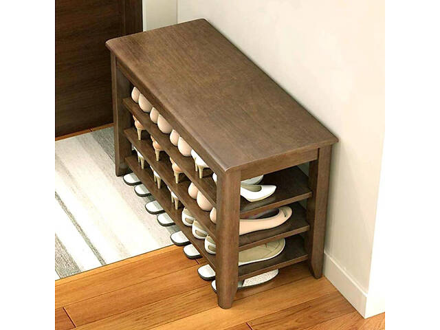 Полка для обуви 'Мартален 80' сепия