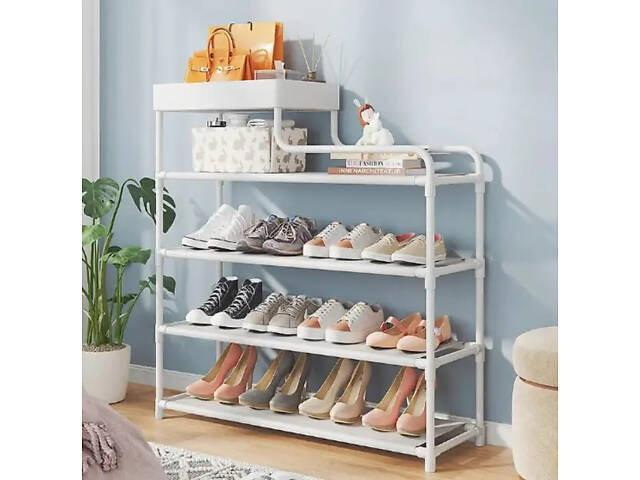 Полка для обуви на 5 секций металл Storage Shoe Rack