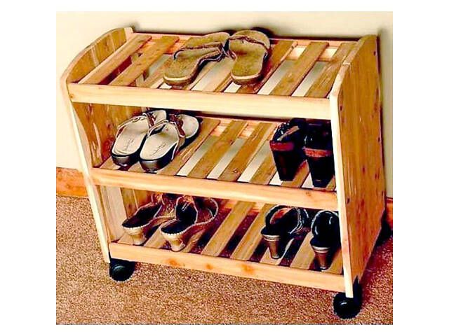 Полка для обуви 'Сольси' ваниль