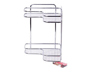 Полиця для ванної кутова Besser KM-0429E 35х26х26 см