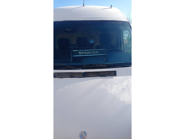 Полка на панель (1995-2000, черная с красной нитью) TDI (на панель) для Mercedes Sprinter W901/902/903/904/905 - Фото 7