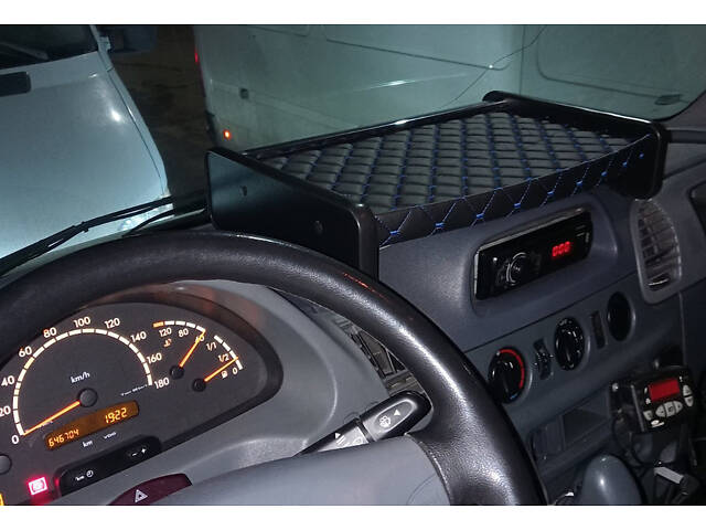Полка на панель (2000-2006, ECO-BLUE) CDI для Mercedes Sprinter W901/902/903/904/905 - Фото 2