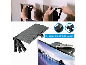 Полка на телевизор и монитор для пульта и роутера 33см