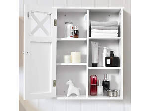 Полиця над унітазом 'Дорада' зефір