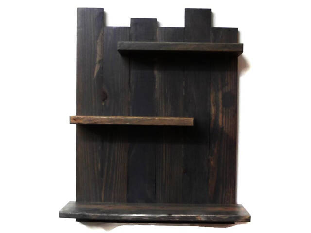 Полиця над унітазом 'Картаго' венге - Фото 2