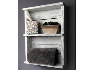 Полиця над унітазом 'Марта' шеббі