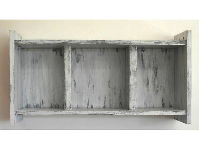 Полиця над унітазом 'Вальє' шеббі - Фото 2