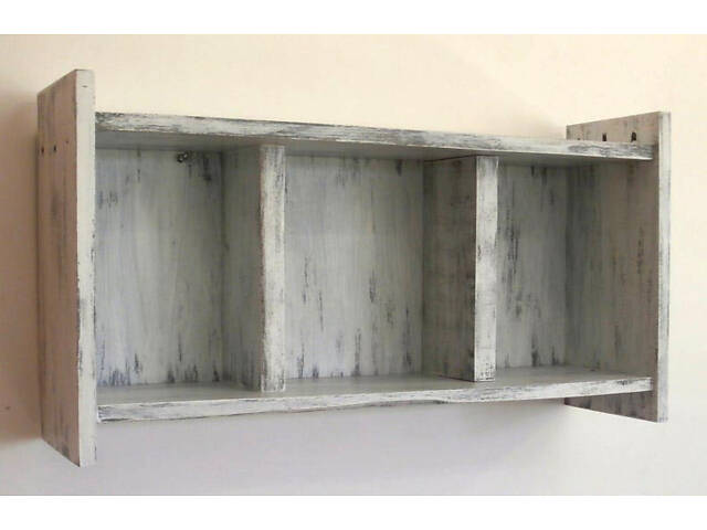 Полиця над унітазом 'Вальє' шеббі - Фото 4