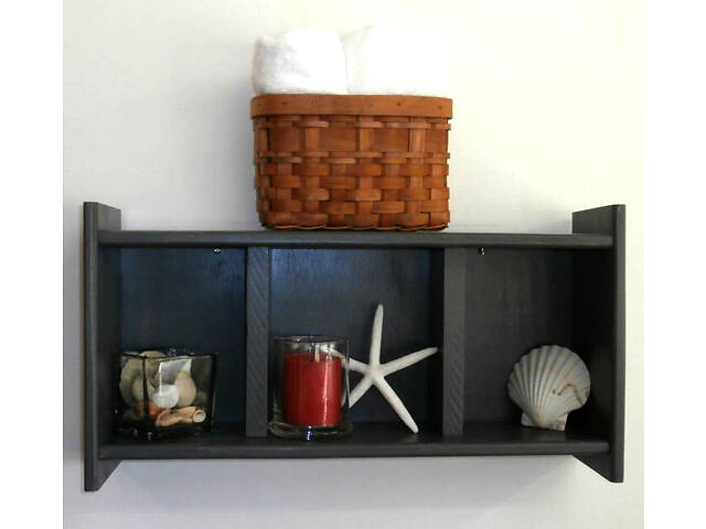 Полиця над унітазом 'Вальє' венге - Фото 2