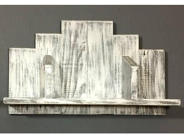 Полиця над унітазом 'Вілаві' шеббі - Фото 4