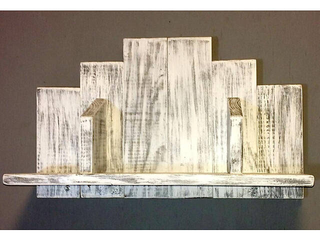 Полиця над унітазом 'Вілаві' шеббі - Фото 6