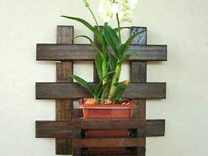 Полка настенная для цветов 'Граватаи' мокко