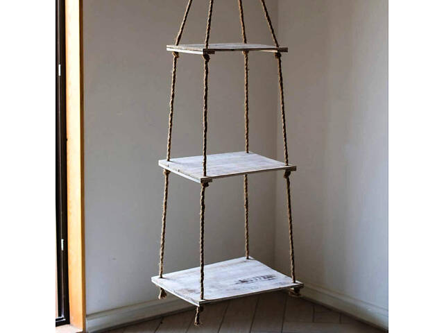 Полка настенная для цветов 'Караваджо' браш - Фото 4