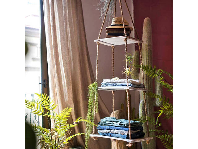 Полка настенная для цветов 'Караваджо' браш - Фото 5