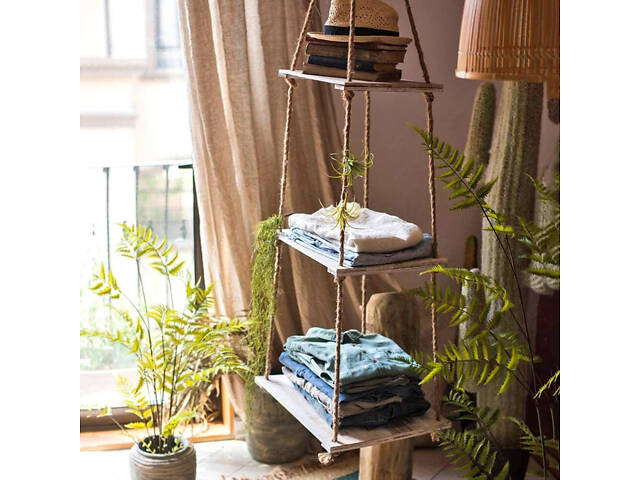 Полка настенная для цветов 'Караваджо' браш - Фото 6