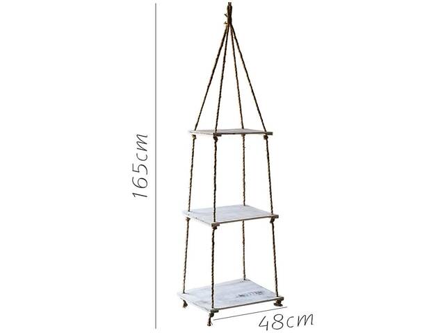 Полка настенная для цветов 'Караваджо' браш - Фото 7