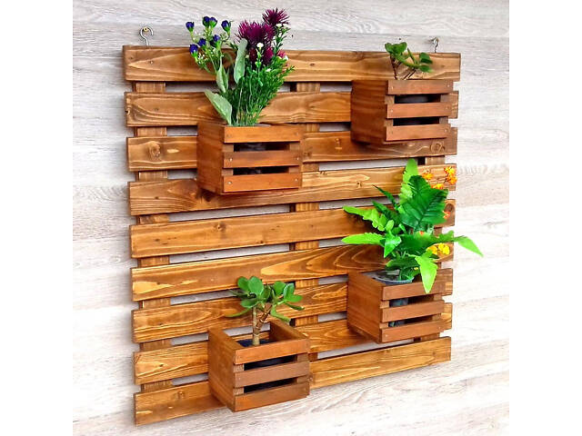 Полка настенная для цветов 'Крузис' сиена - Фото 6