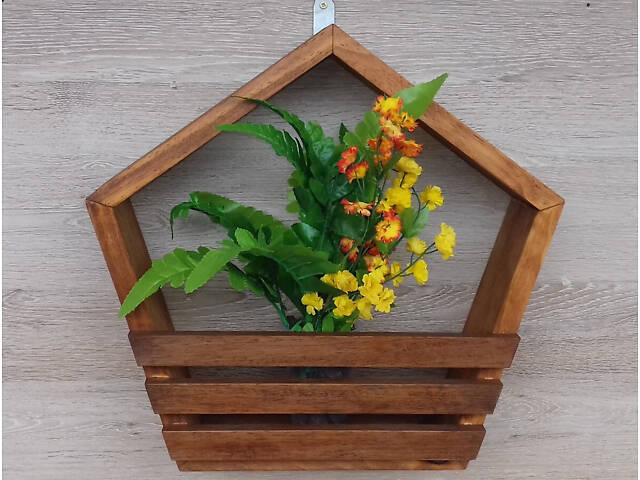 Полка настенная для цветов 'Сан-Паулу' капучино - Фото 5